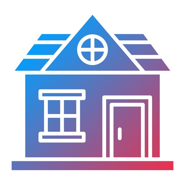 Vector guest house icon vector image can be used for type of houses