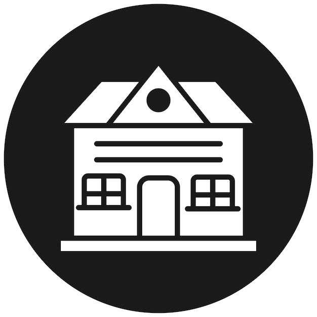 Guest House vector icon Can be used for Type of Houses iconset