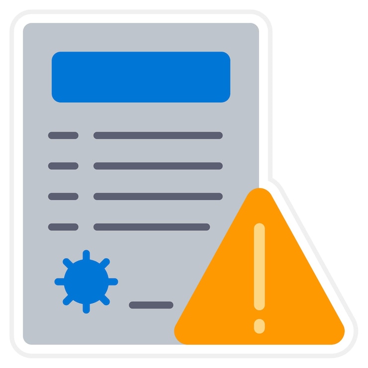 Vector guidelines icon