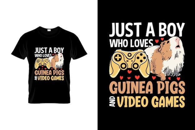 Guinea Pig Tshirt design