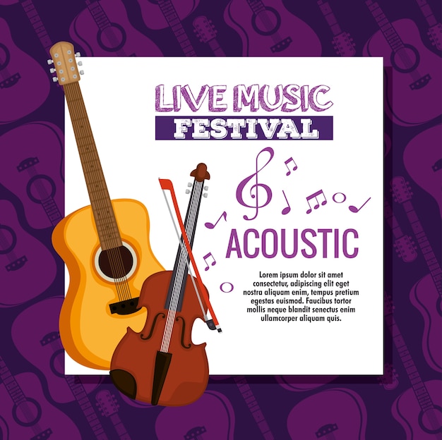 guitar acoustic instrument label