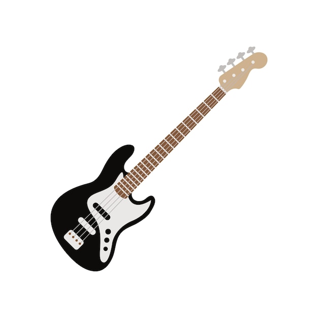 guitar graphic design template vector