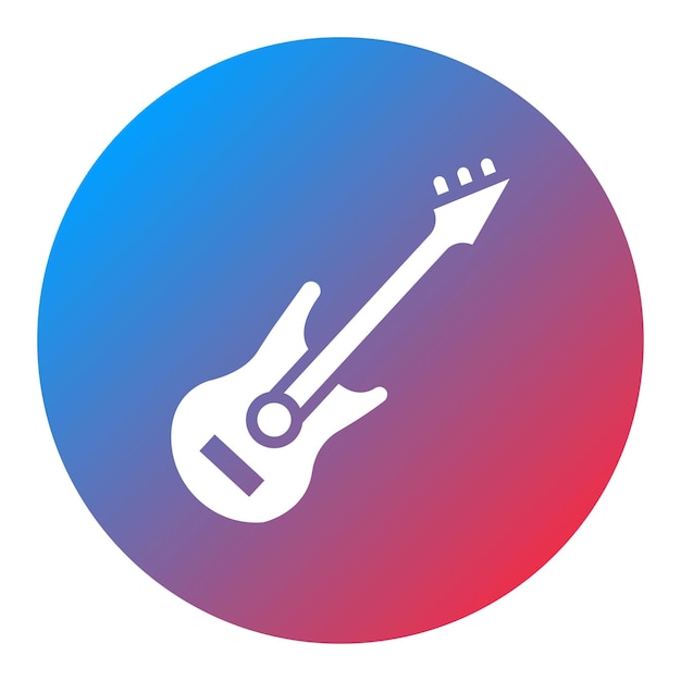 Guitar icon vector image Can be used for Festa Junina