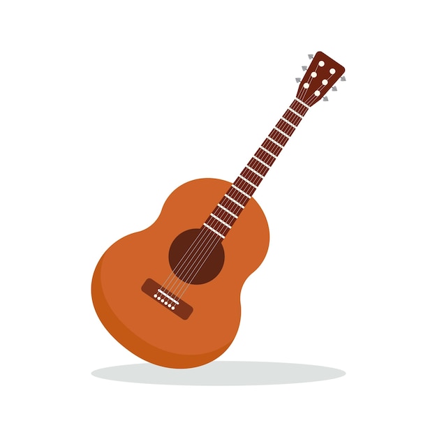 Vector guitar icon