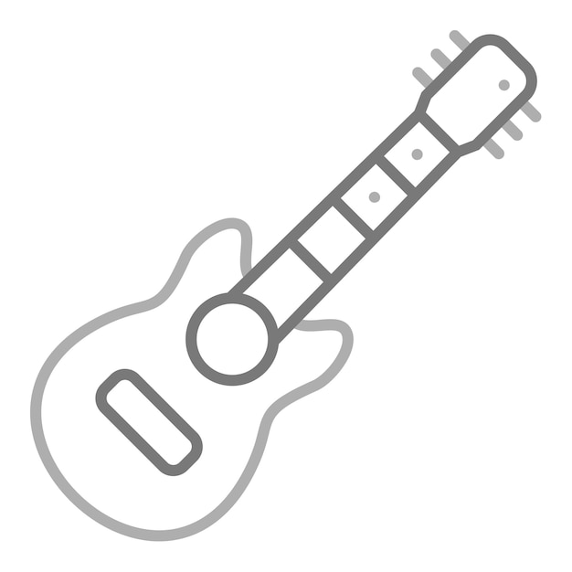 ベクトル guitar icon