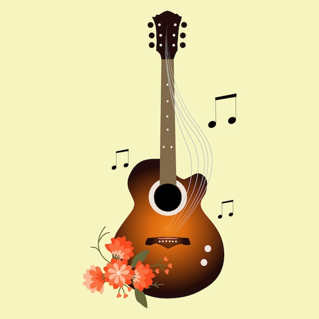 Guitar vector art