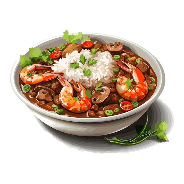 gumbo vector