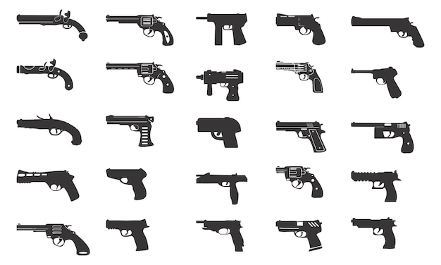 Gun glyph-elementenbundel