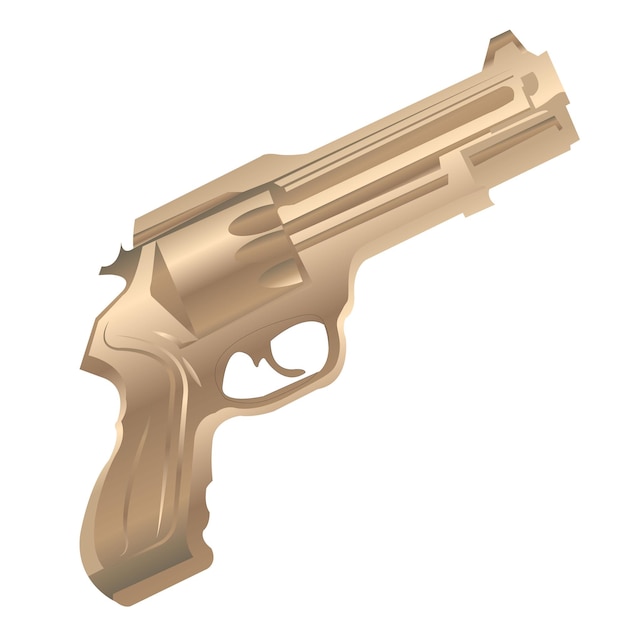 Gun png or gun created with gradients