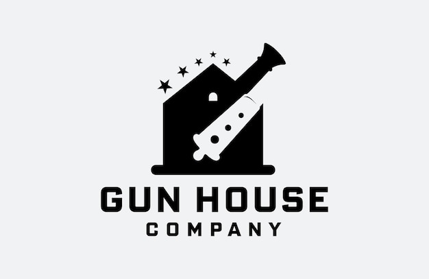 Gun shop logo design