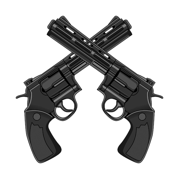 Guns Vector Image And Illustration