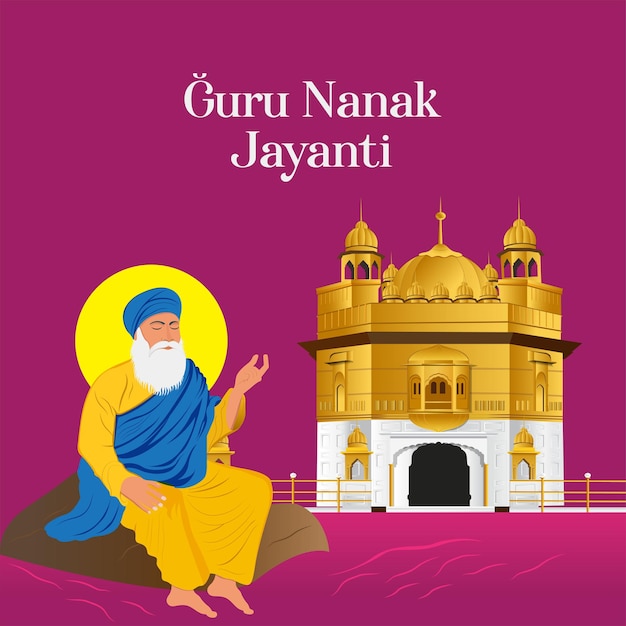 Guru Nanak Jayanti Creatieve Vector