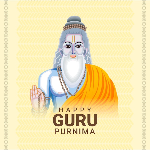 Guru purnima festival of india insegnanti guru danno benedizioni al suo shishya