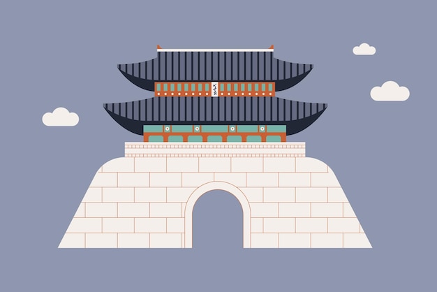 서울의 Gwanghwamun Gate