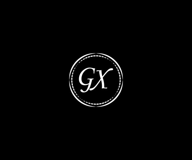 GX Letter Logo Design