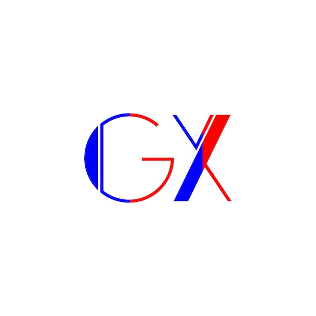 Vector gx logo design