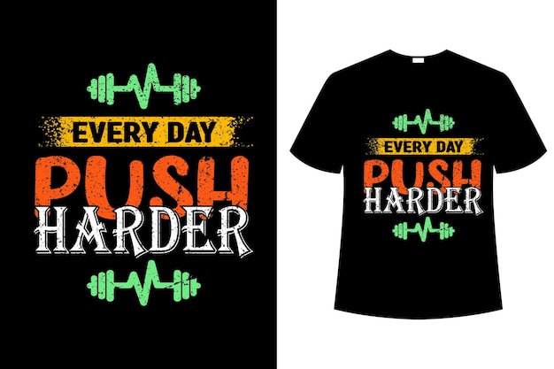 Gym Best T-shirt Design