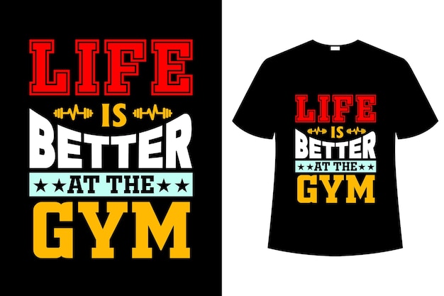 Gym Best T-shirt Design