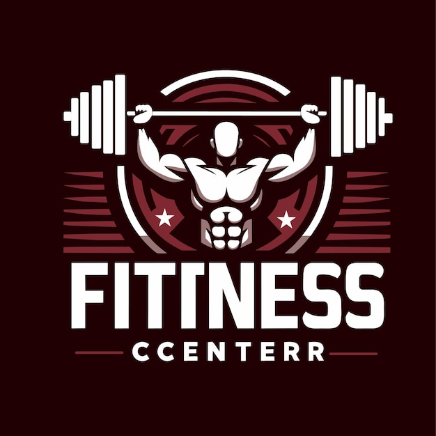 Gym center logo logo design for gym center