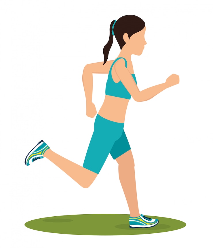 Vector gym and fitness lifestyle 