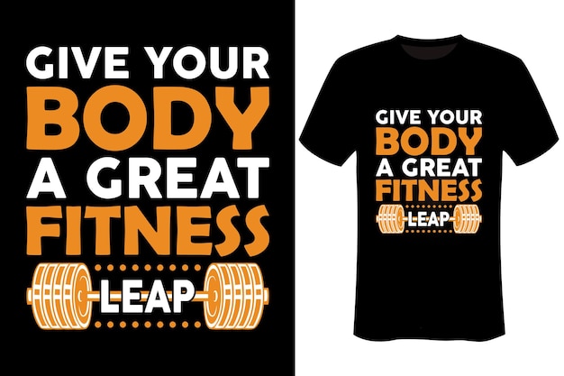 Gym-Fitness T-shirt Design