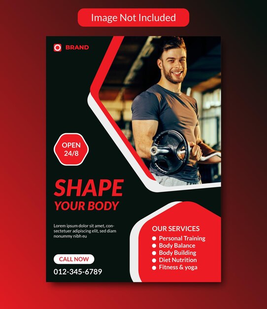 Gym Flyer Design