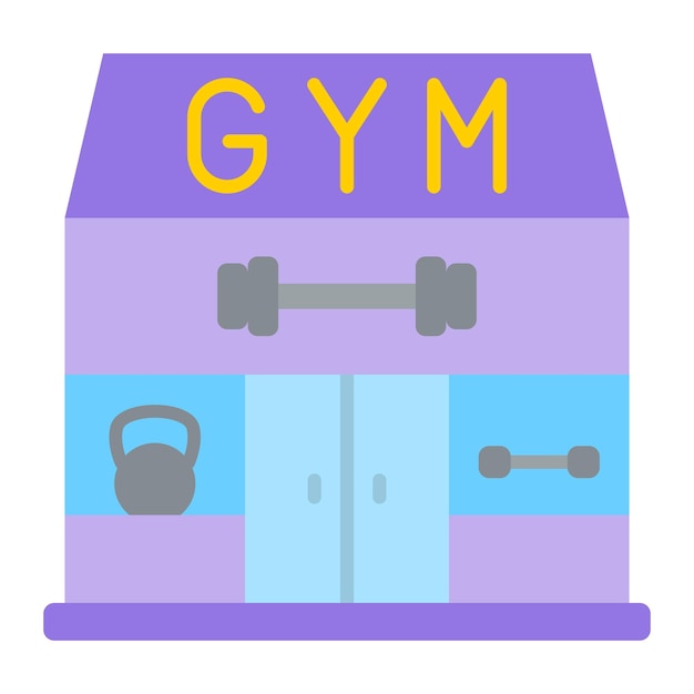 Vector gym icon