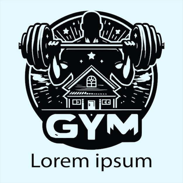 a gym logo design for your brand