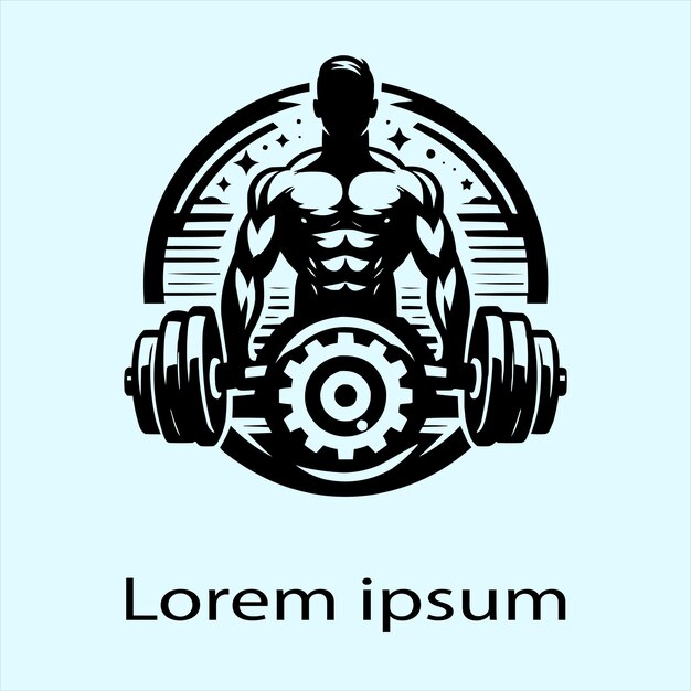 a gym logo design for your brand