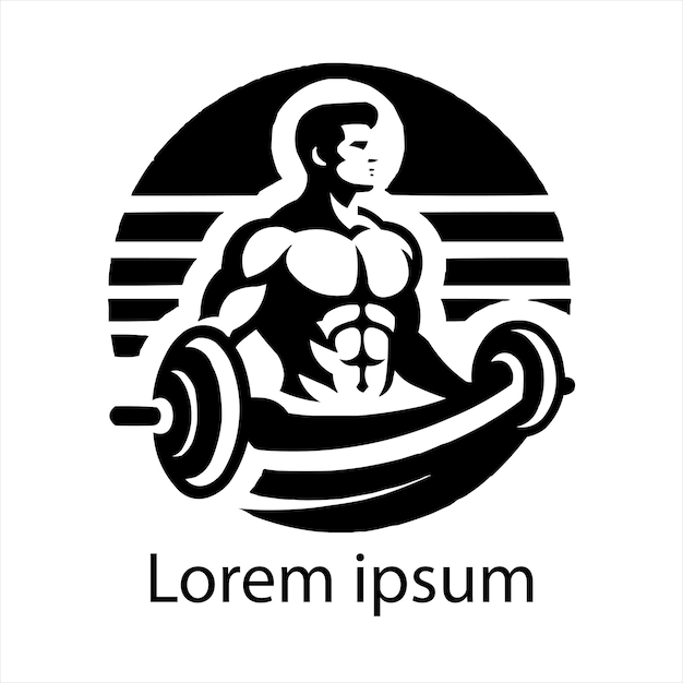 a gym logo desing for your brand