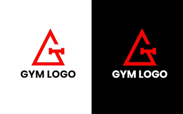 Vector gym logo fitness logo design workout g letter logo