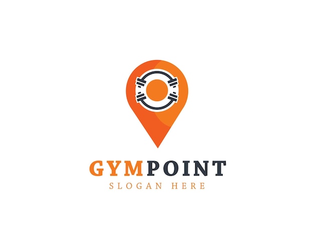 Дизайн логотипа Gym Point для бренда