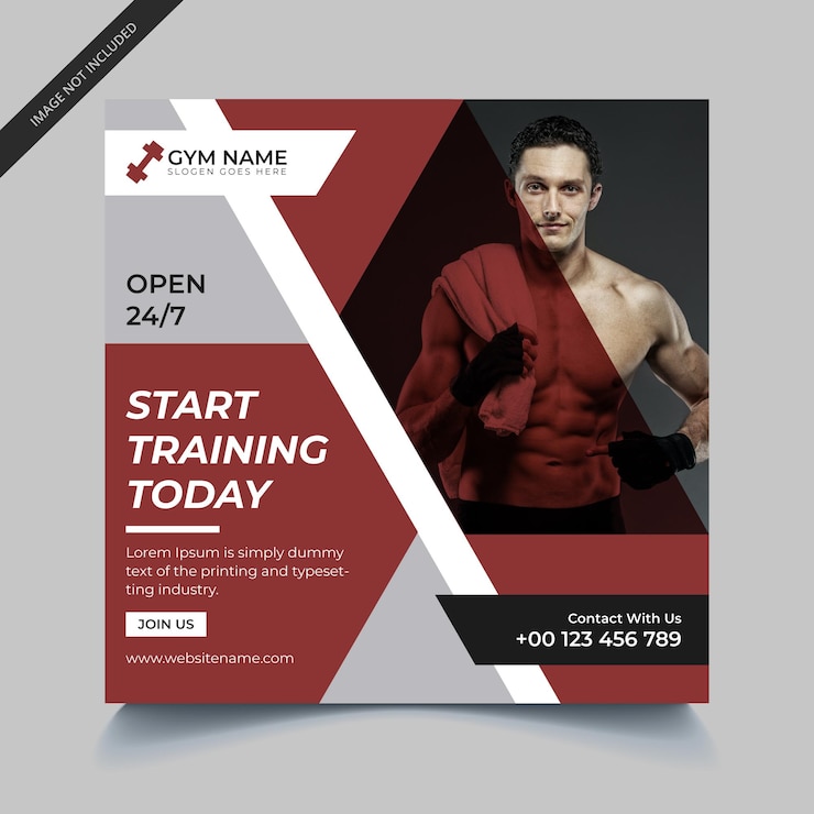Vector gym social media post