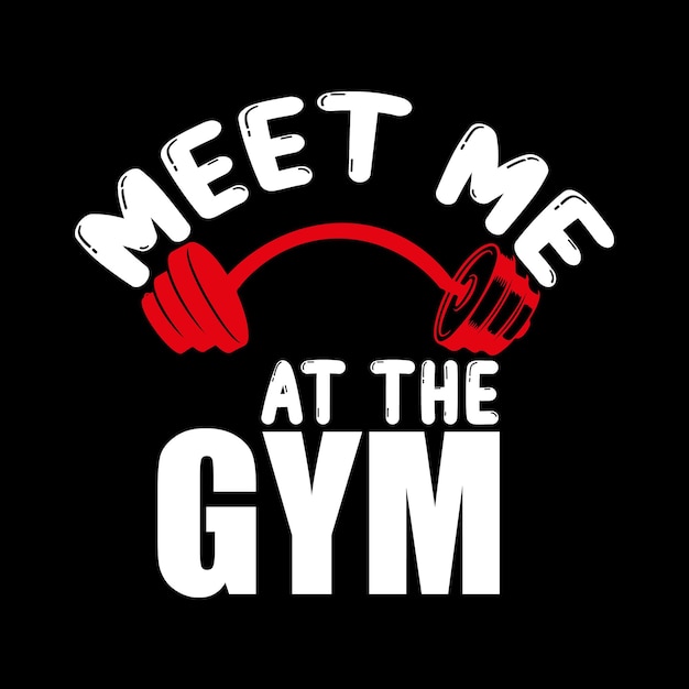 GYM T-shirt design