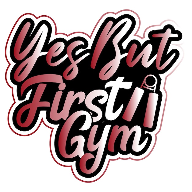 Gym tshirt design