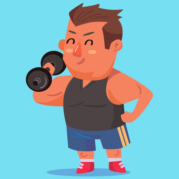 Gym vector illustratie