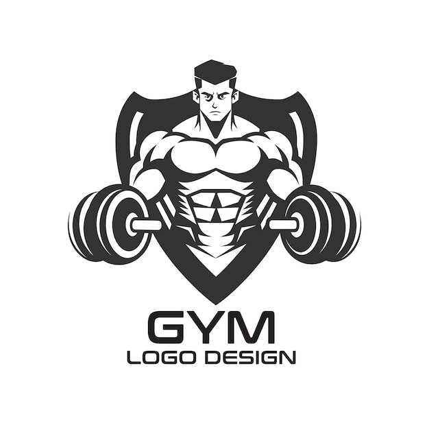 Gym Vector Logo Design