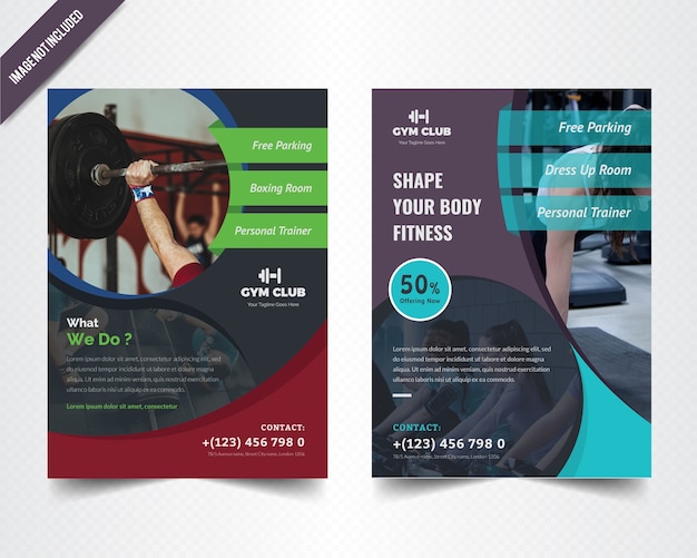 Design flyer gymnesium