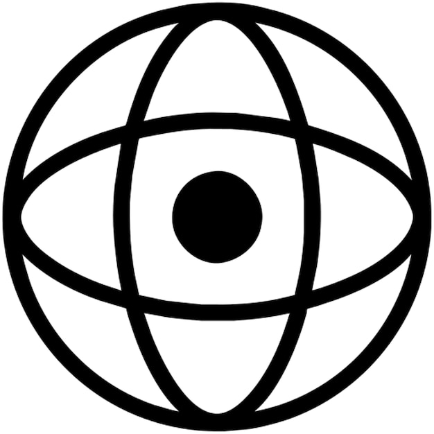 Vector gyroscope icon