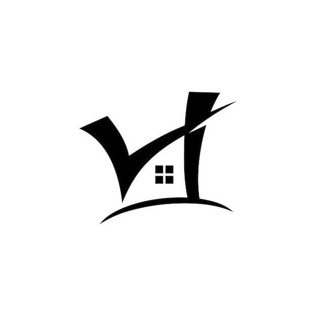 Vector h home logo