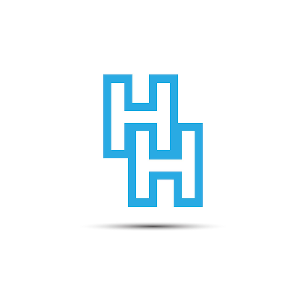 H letter logo design