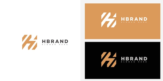 h letter logo icon brand identity sign h letter symbol template