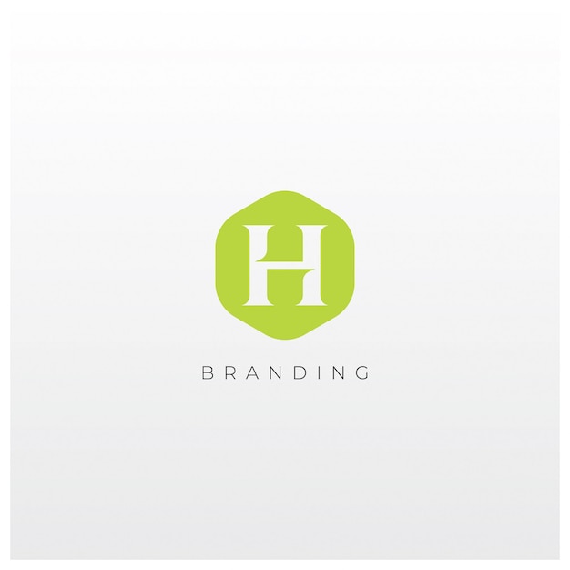 H Letter Logo Vector Handelsmerk Universeel H Logotype Merk