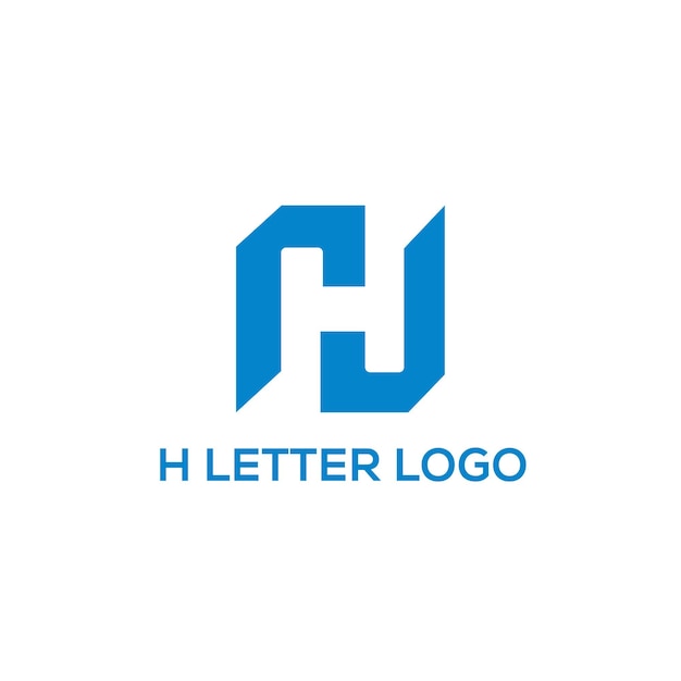 Vector h letter logo