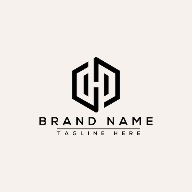 Premium Vector | H logo design template vector graphic branding element