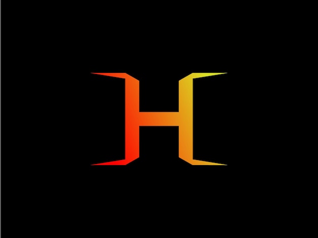 H  logo  design