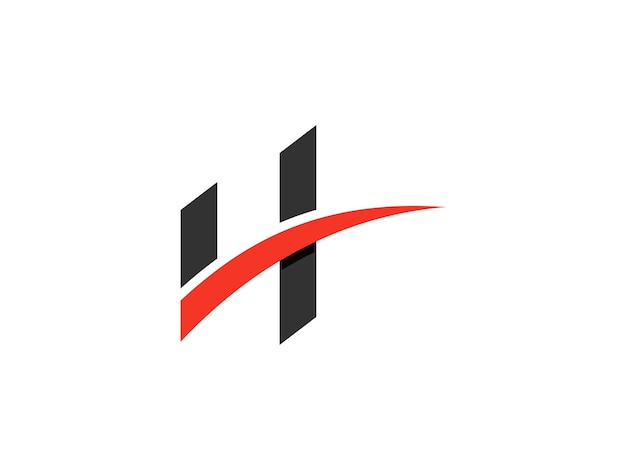 Vector h  logo design