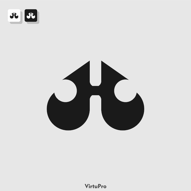 H-logo sjabloon