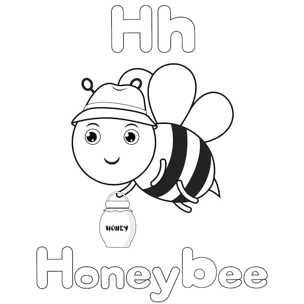 H voor Honingbij
