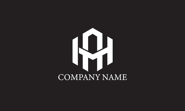 HA Logo Ontwerp, Monogram Logo Ontwerp. Ontwerp van het bedrijfslogo.